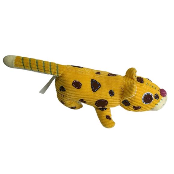 Disney Store Encanto Antonio’s Corduroy Jaguar Plush Yellow 14" - Picture 3 of 6